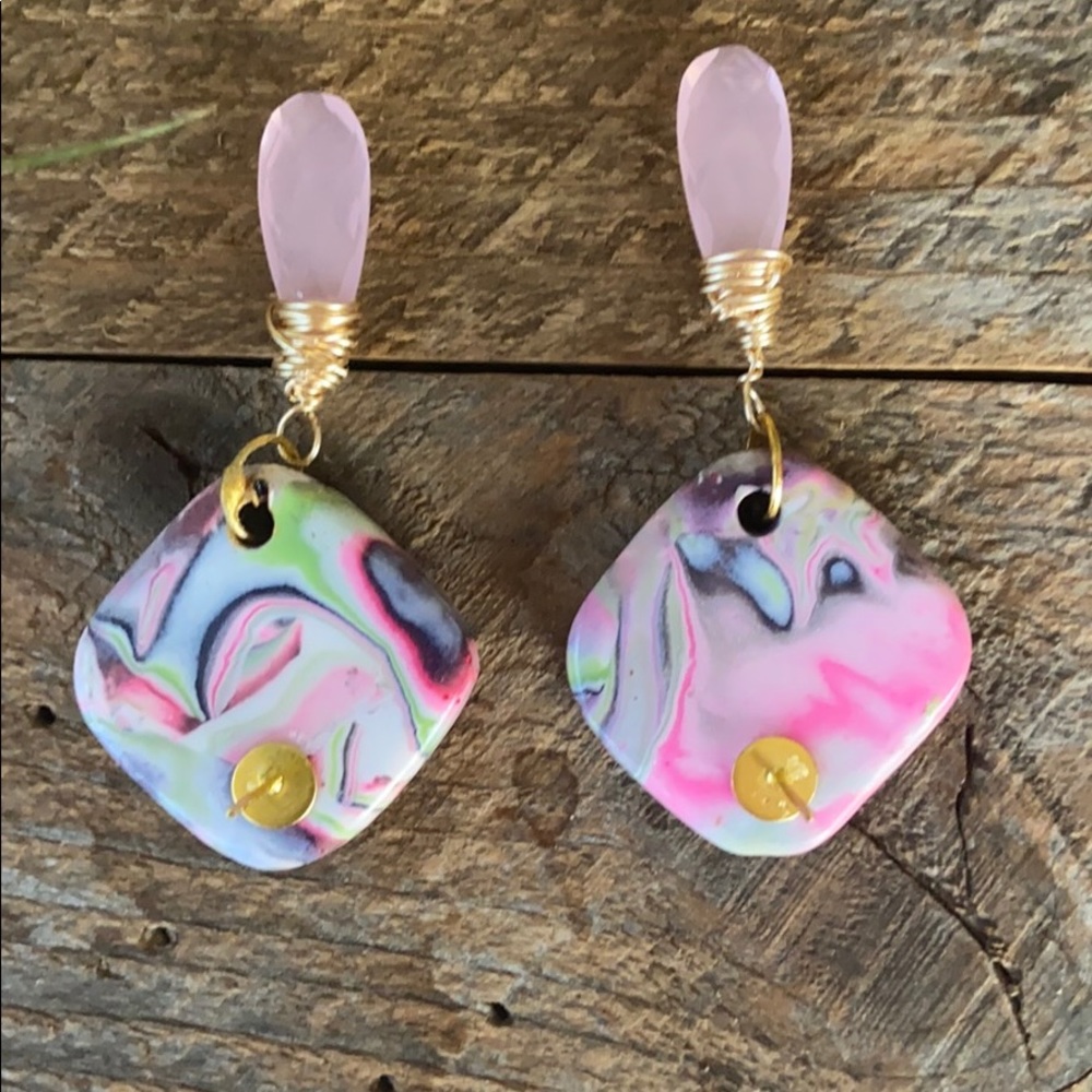 ABSTRACT ROMANCE Earrings - Picture 4 of 7